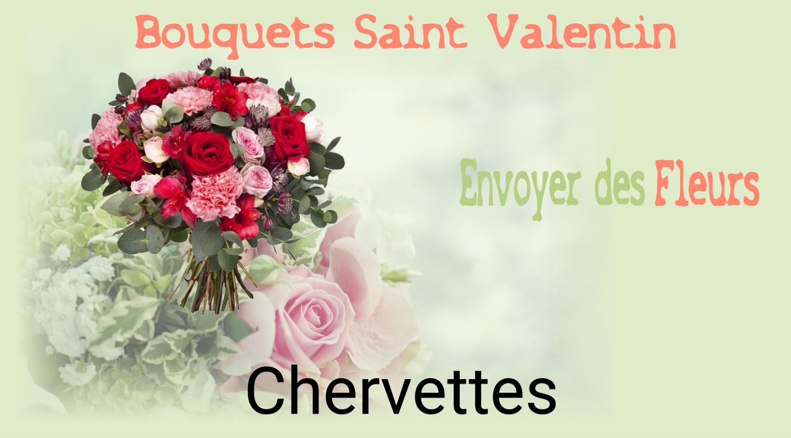 Roses de Saint-Valentin livrées à Chervettes
